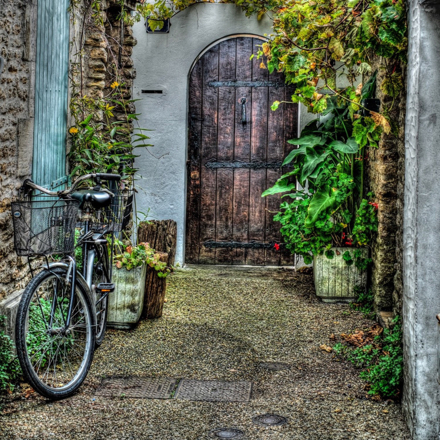 Door and Bike