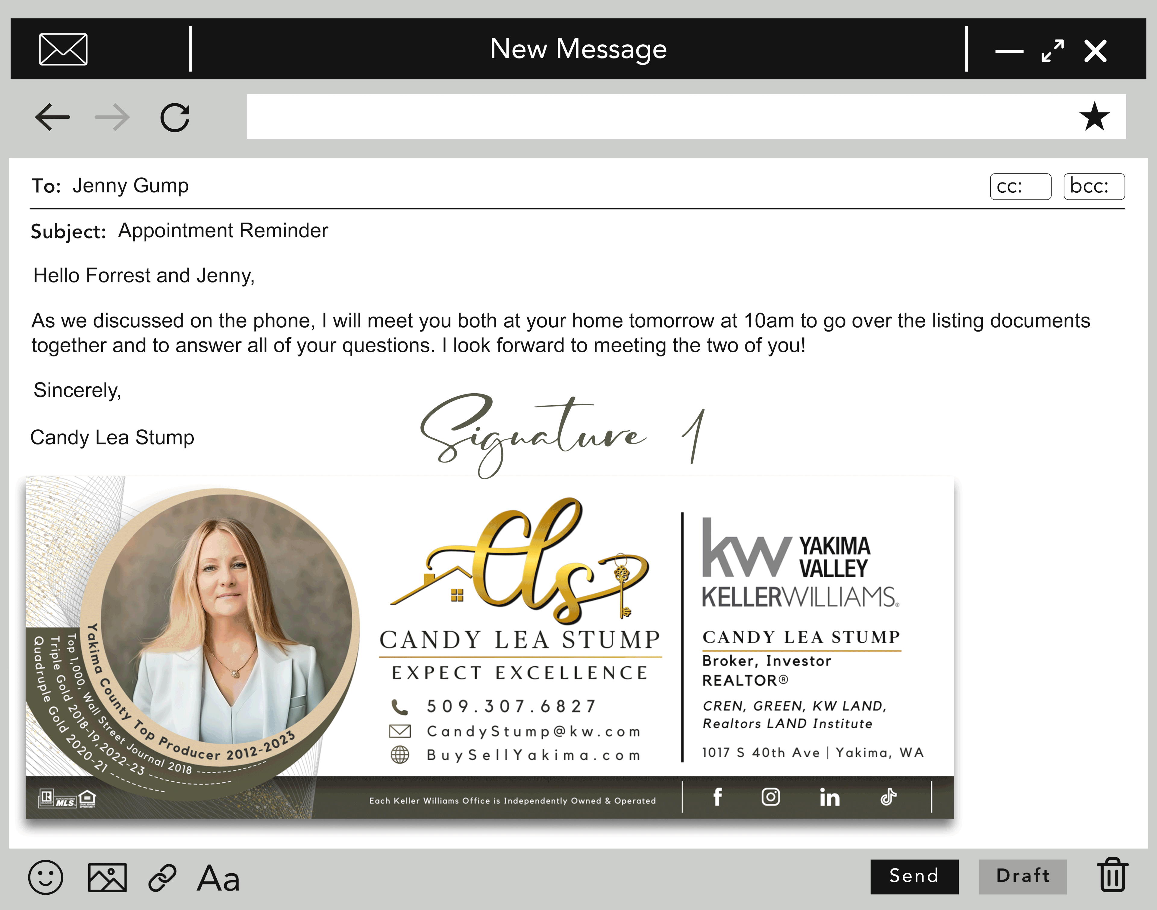 Email Signature Design Packet