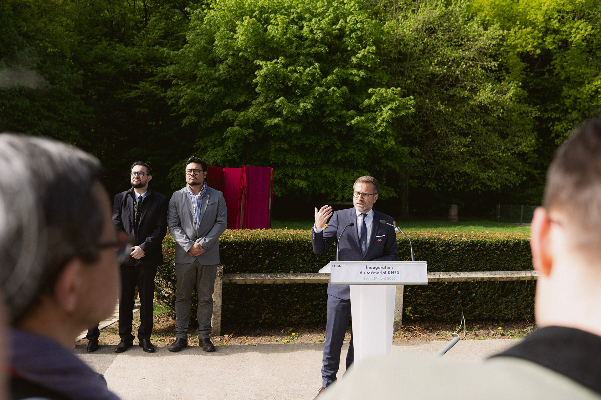 Discours de Nicolas Delaunay, maire de la ville de Lognes.