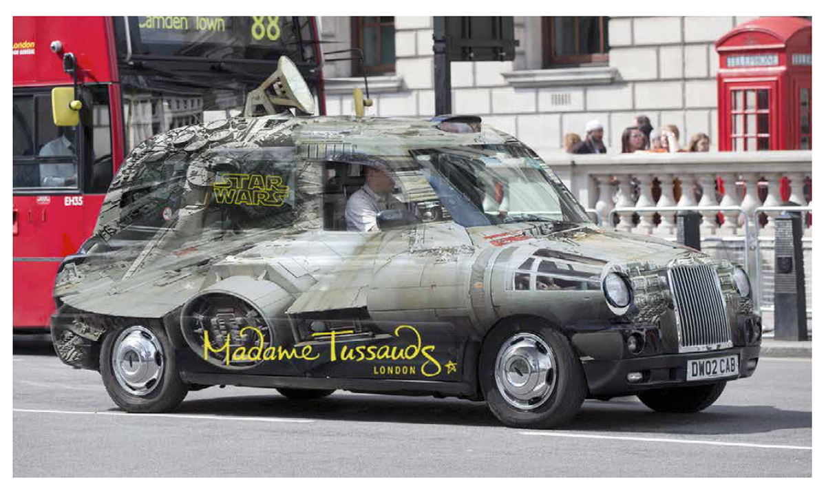 Millenium falcab - discounted fare if you go to Madame Tussauds