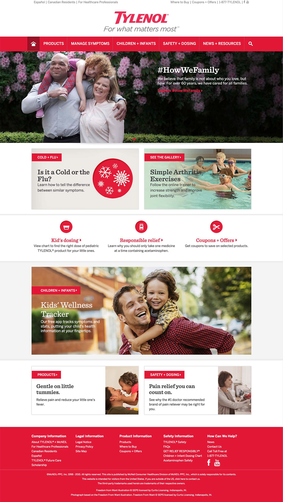 New homepage