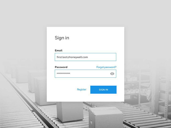 Registration flow step 3