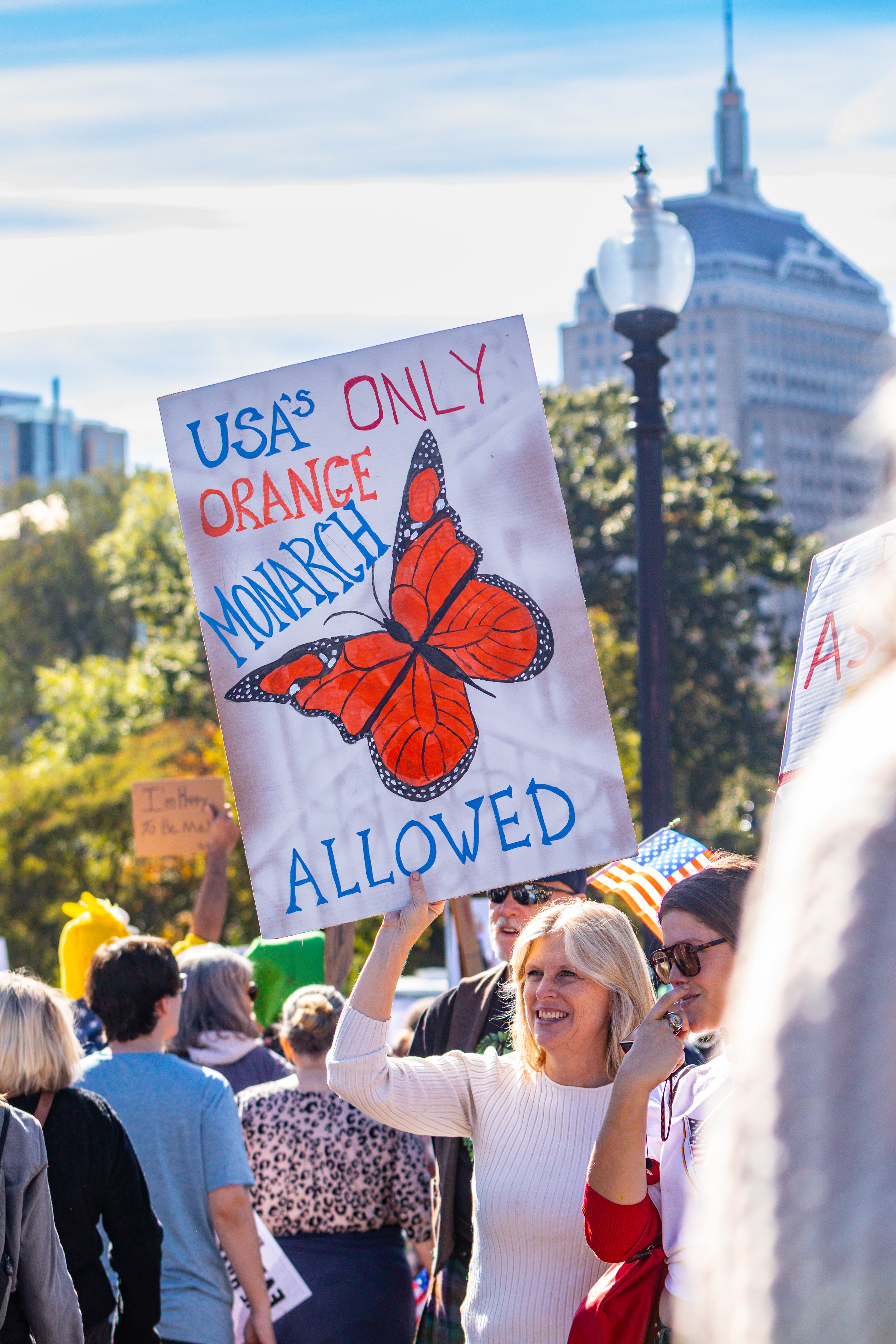 No Kings Protest, Boston 2025