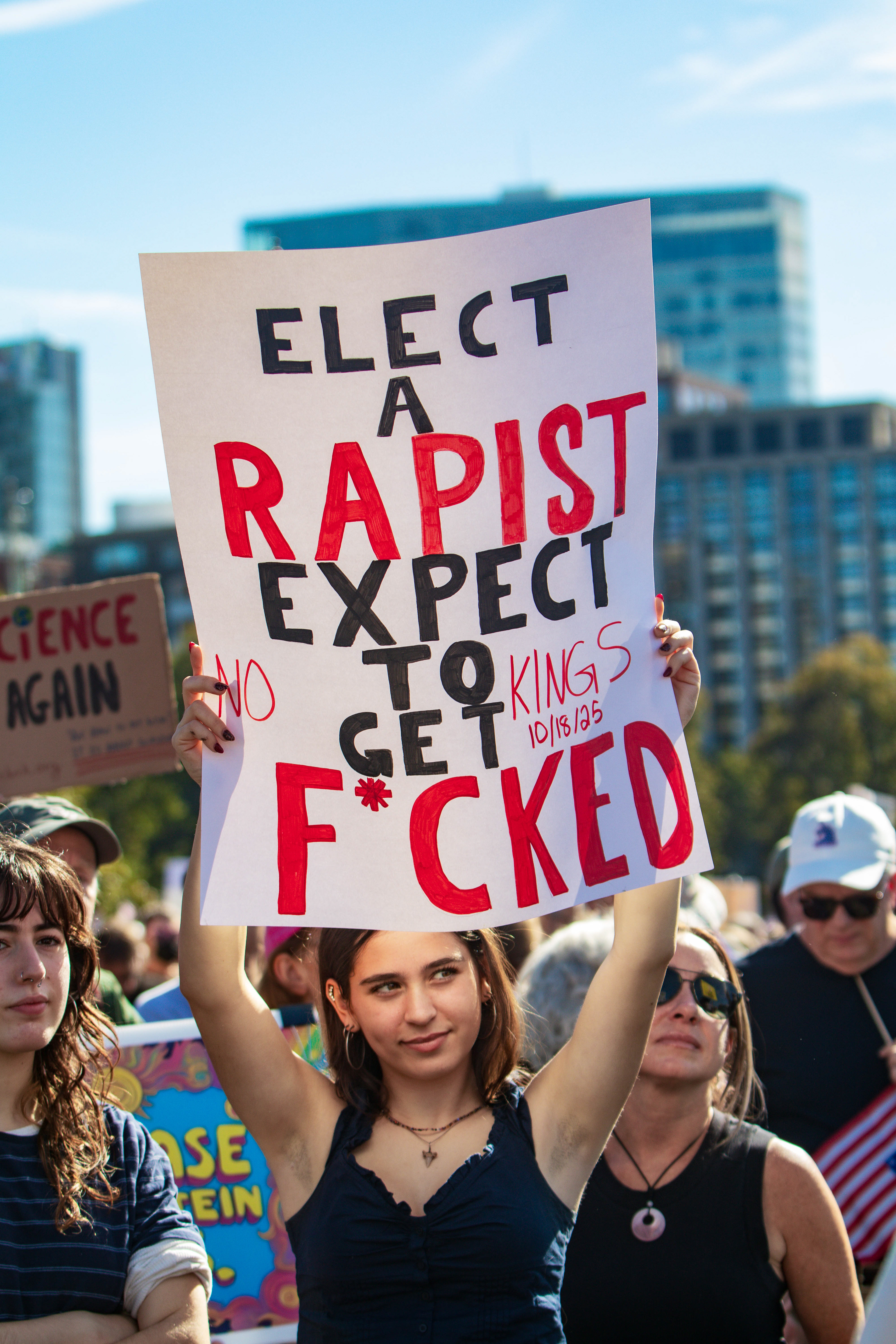 No Kings Protest, Boston 2025