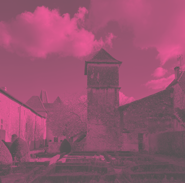 une petite fille de village