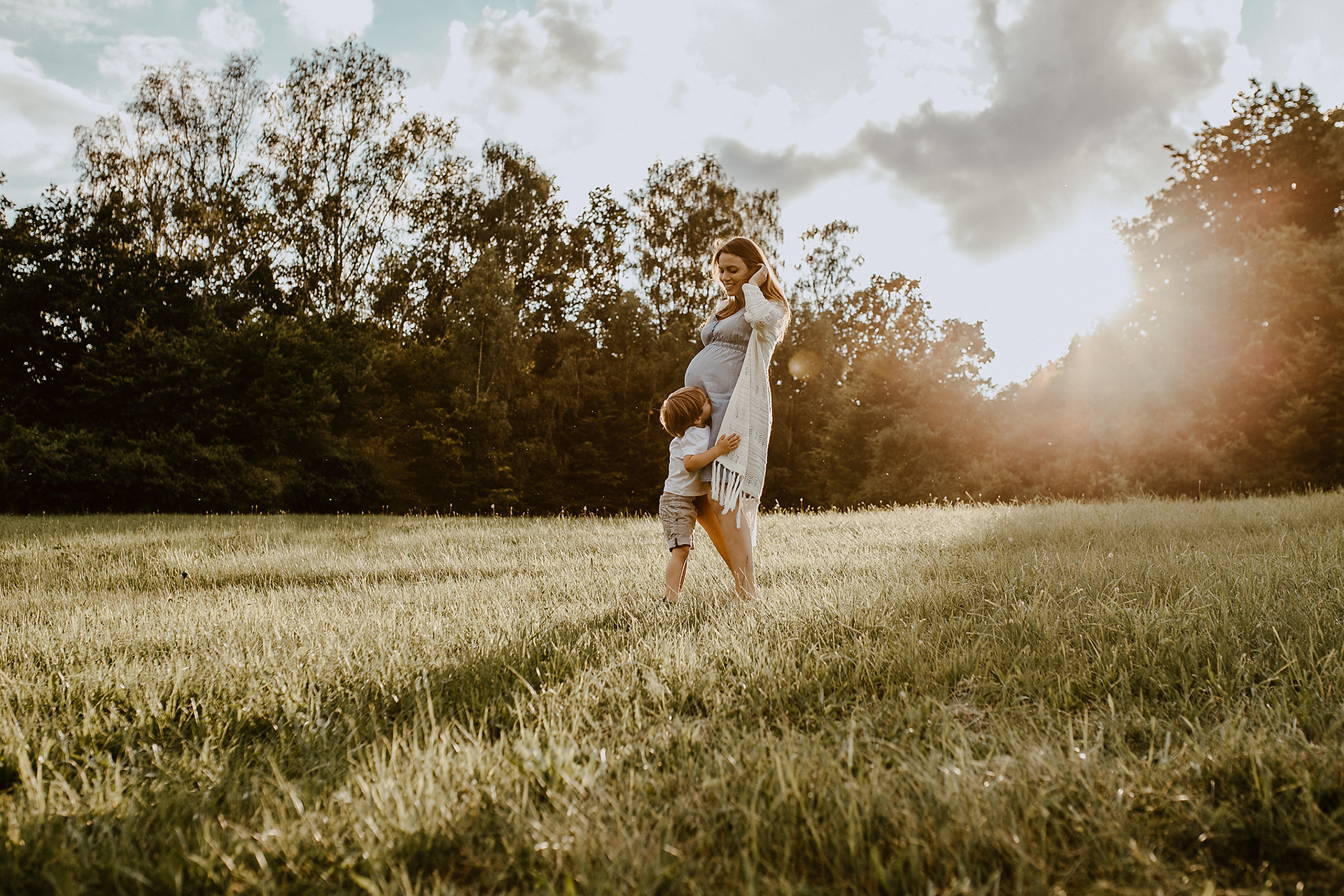 rodinný fotograf kamenice u prahy, jílové, těhotenské foto