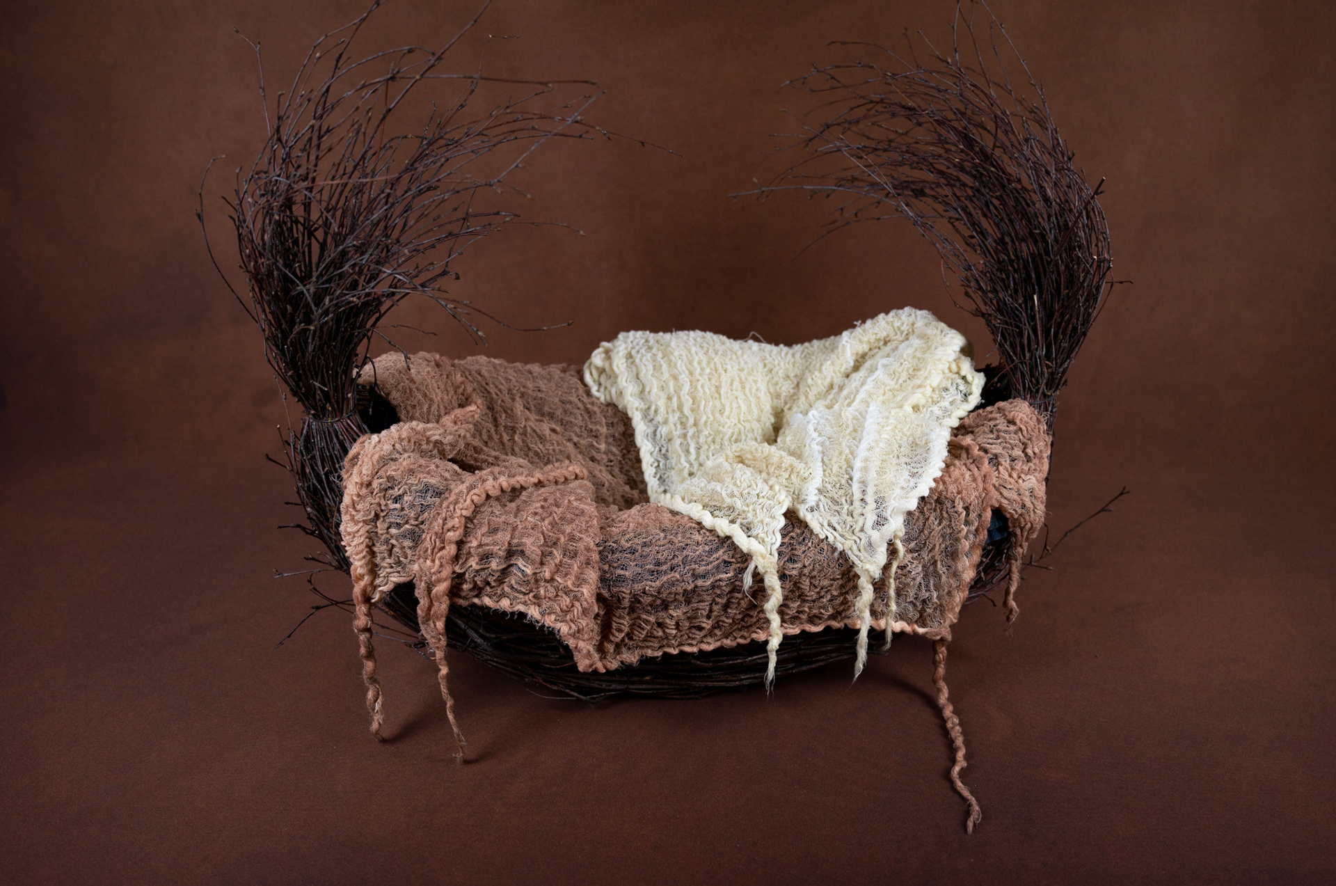 Rede med brun baggrund