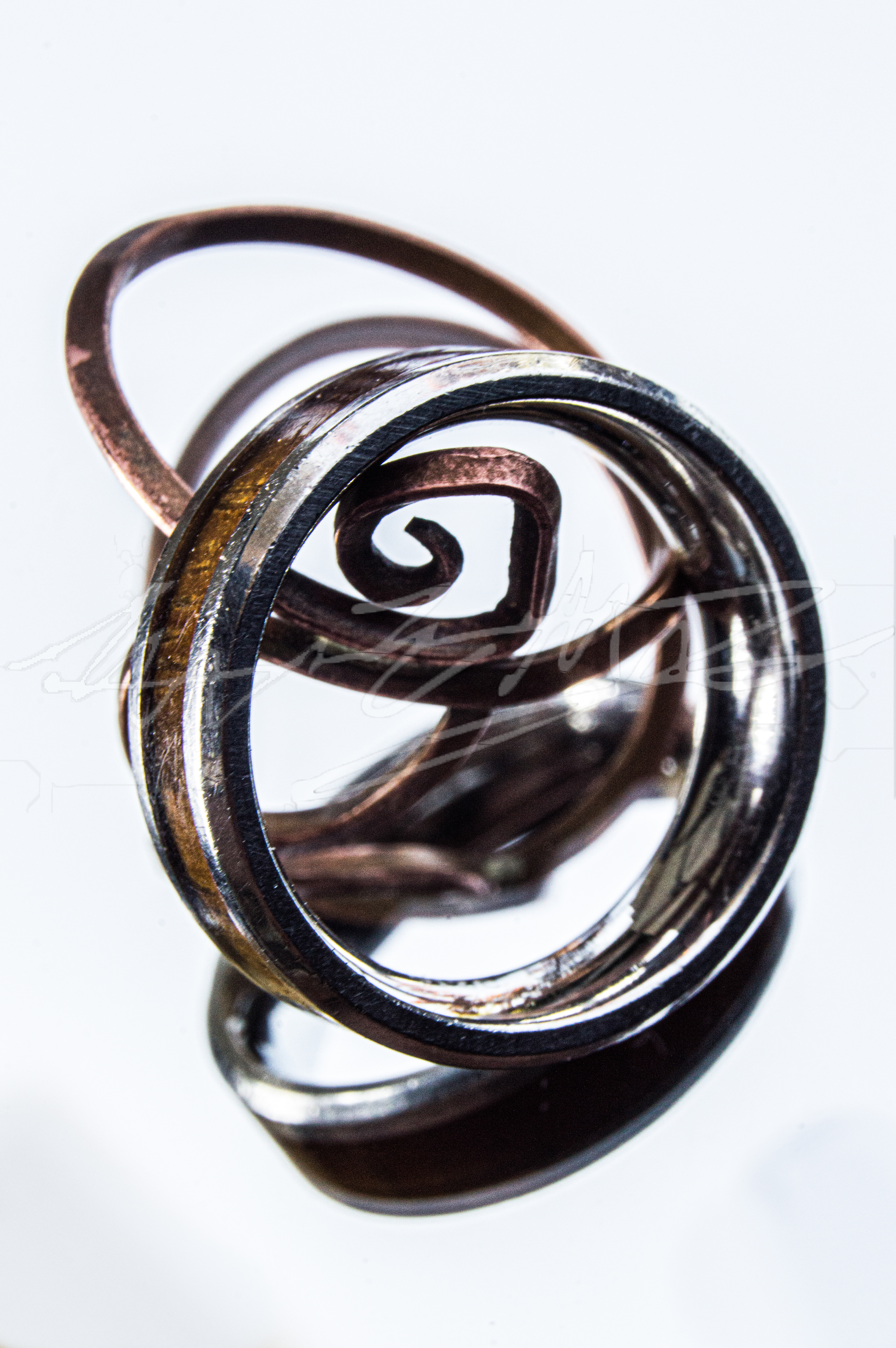 "Rings on a Light MIrror"