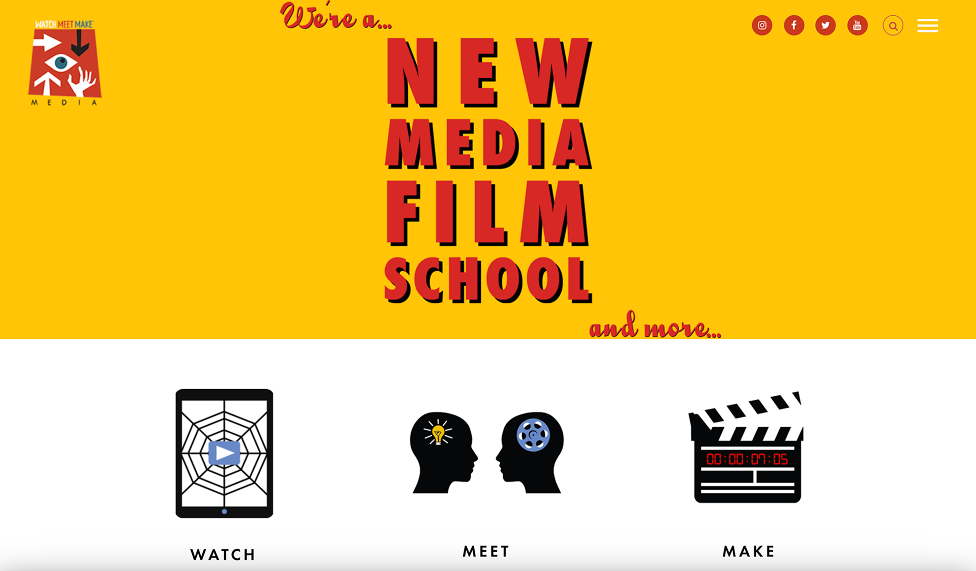 Development and launch of watchmeetmake.com