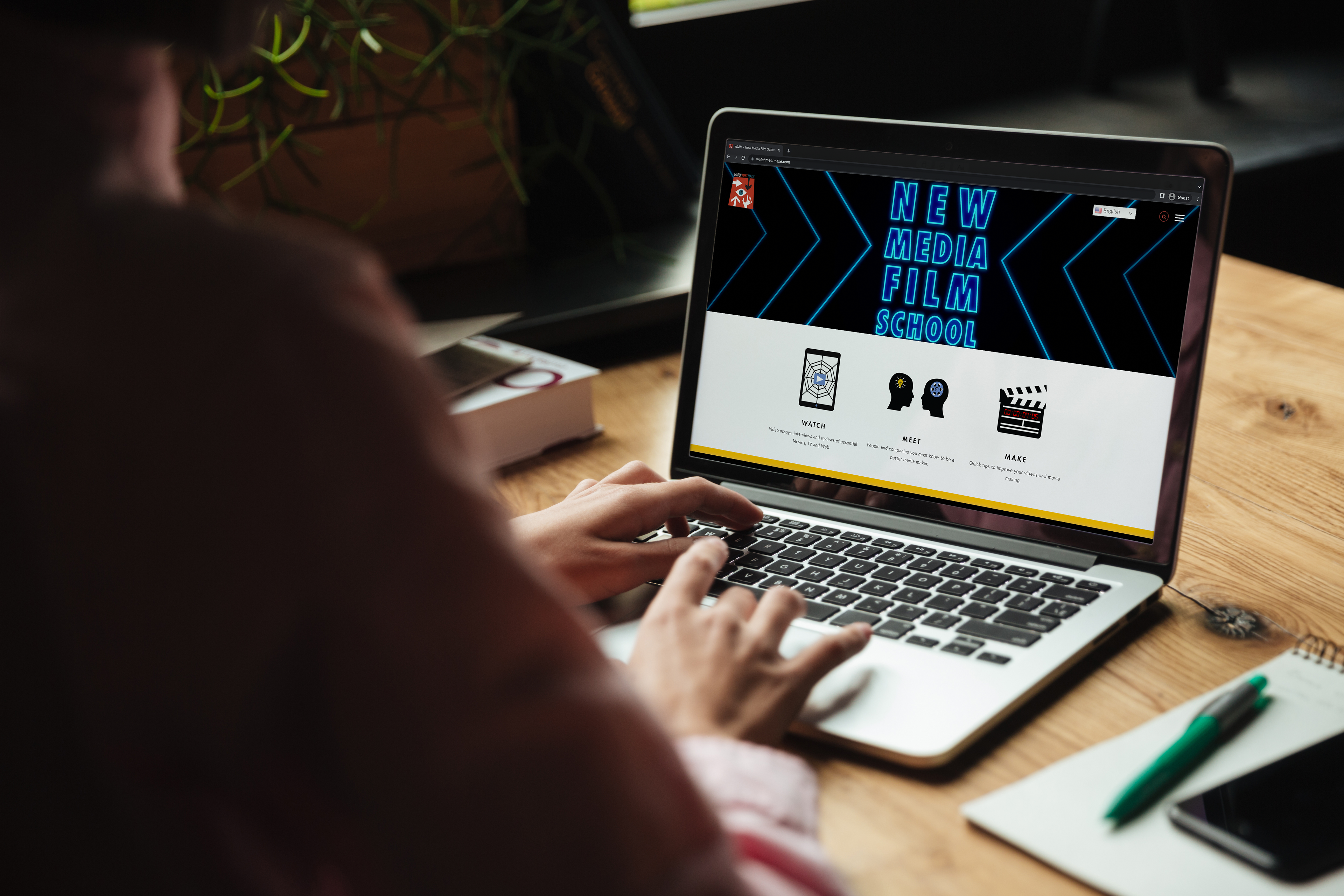 Content Development for Modern Media Company's educational platform Watch, Meet, Make (copy, research and development via WordPress)