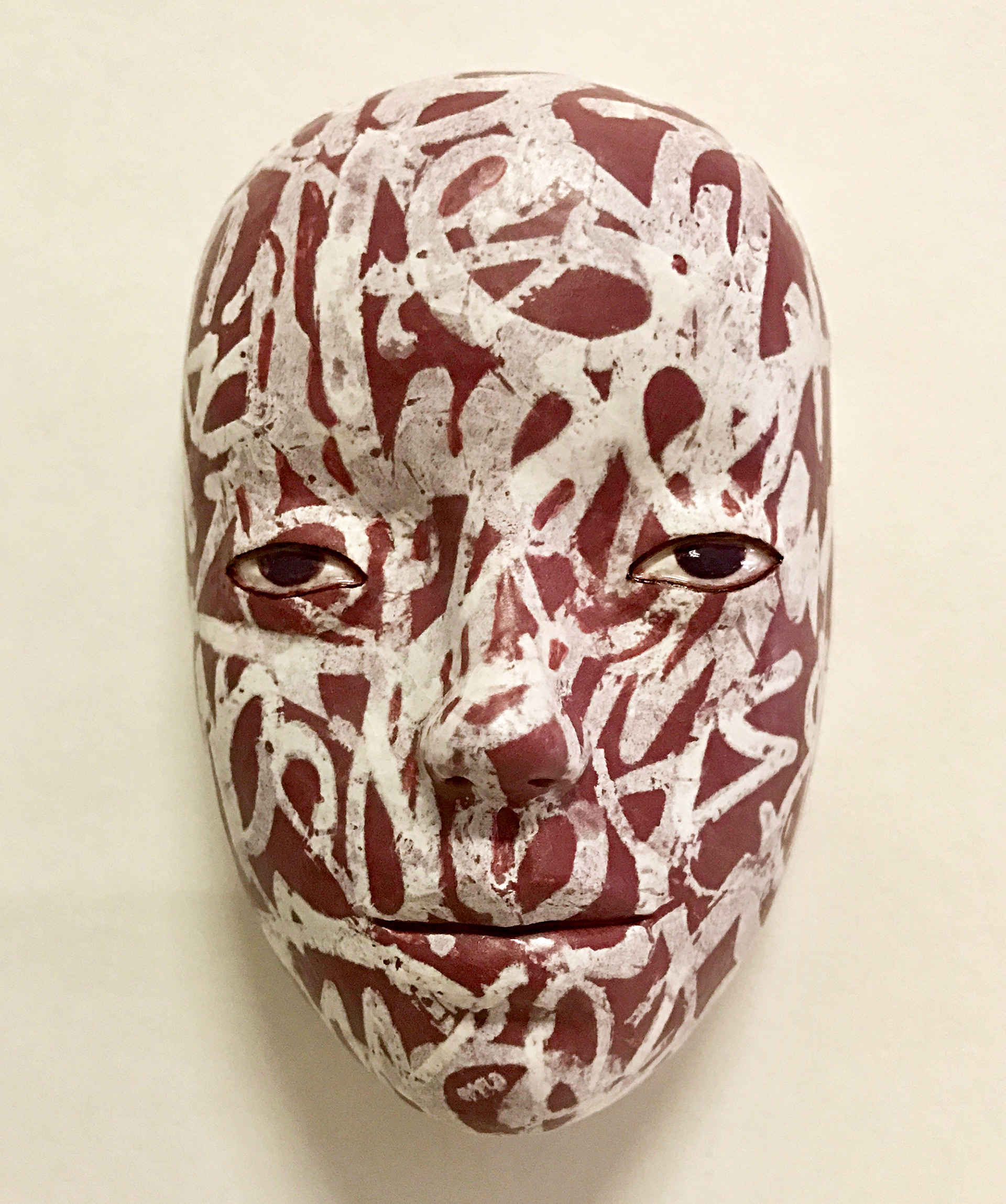 Red Face (wall-hanging)