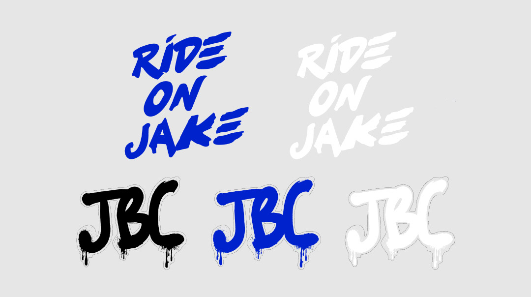 Large die cut stickers