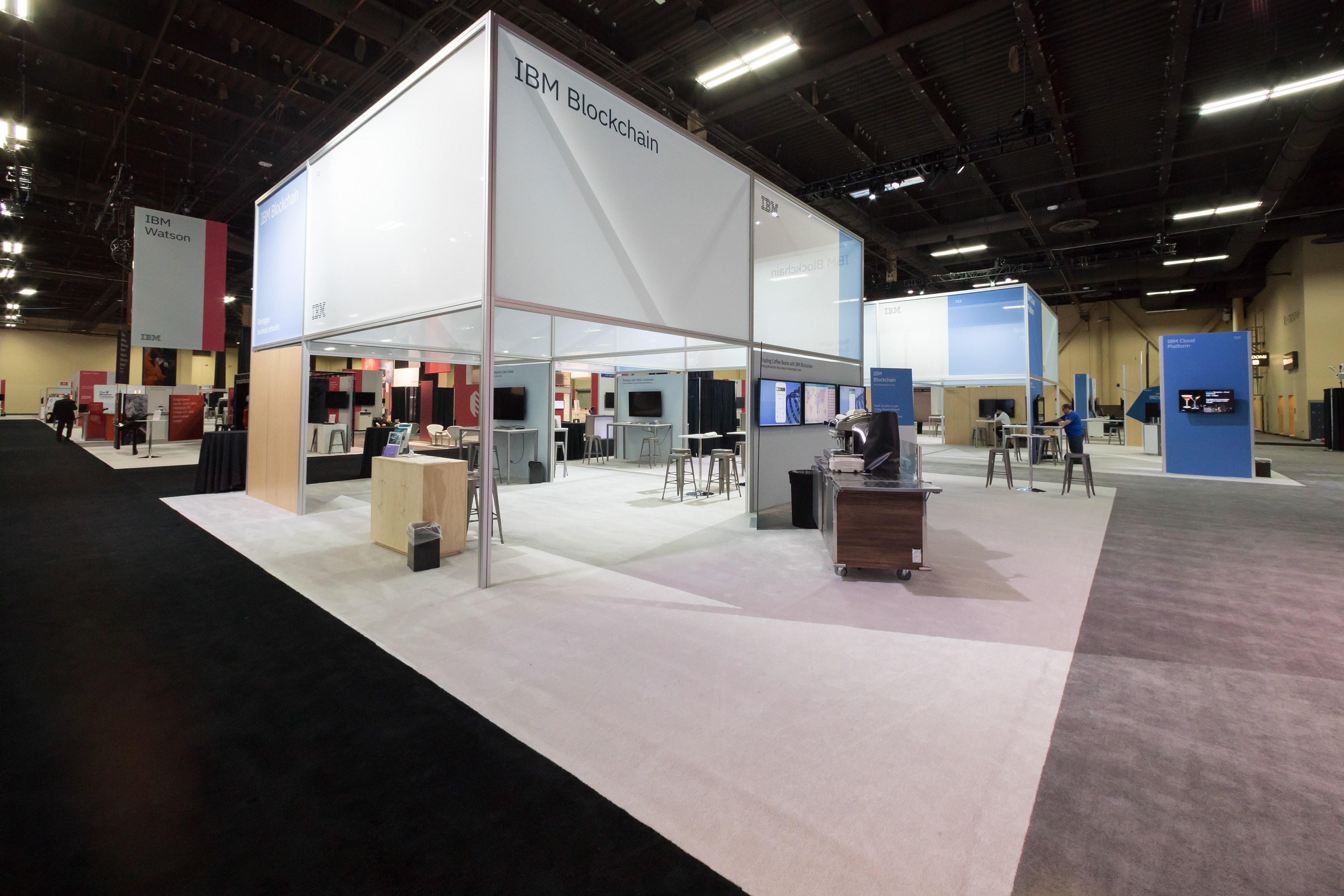 IBM InterConnect / Blockchain booth