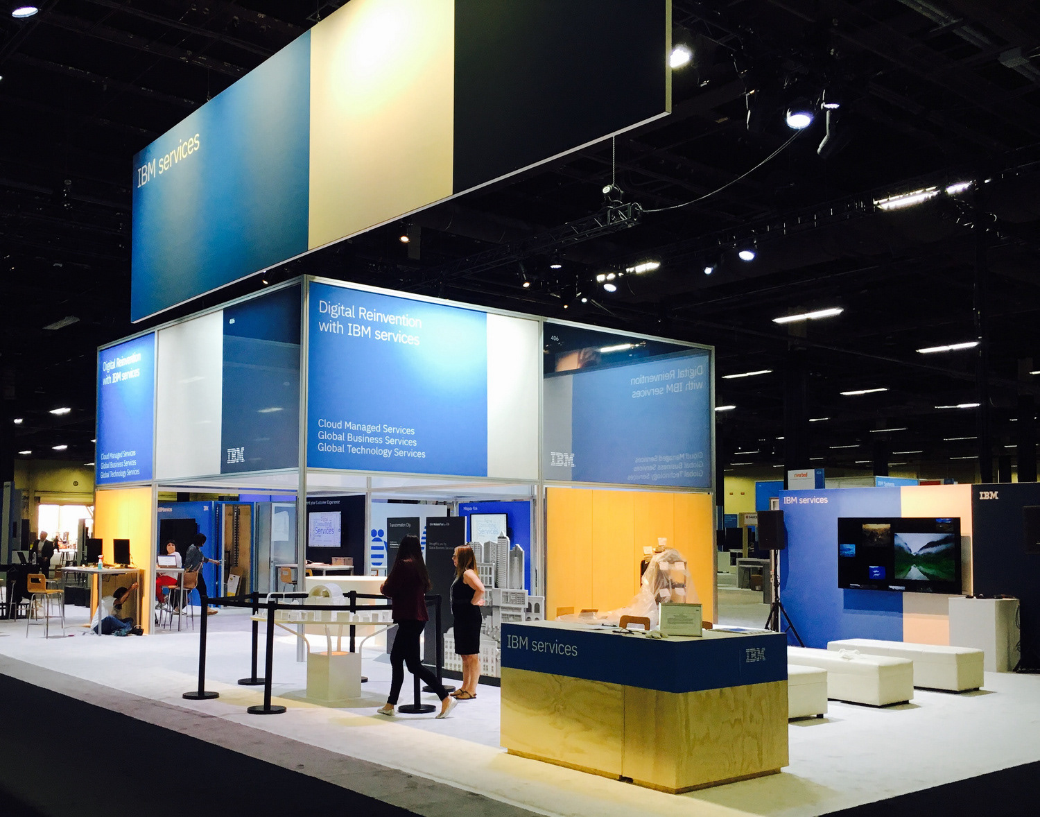 IBM InterConnect / Services booth