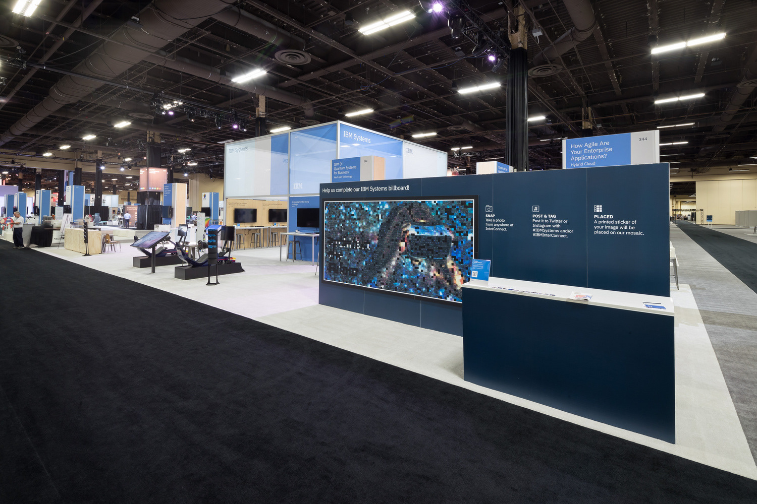 IBM InterConnect / Interactive photo wall