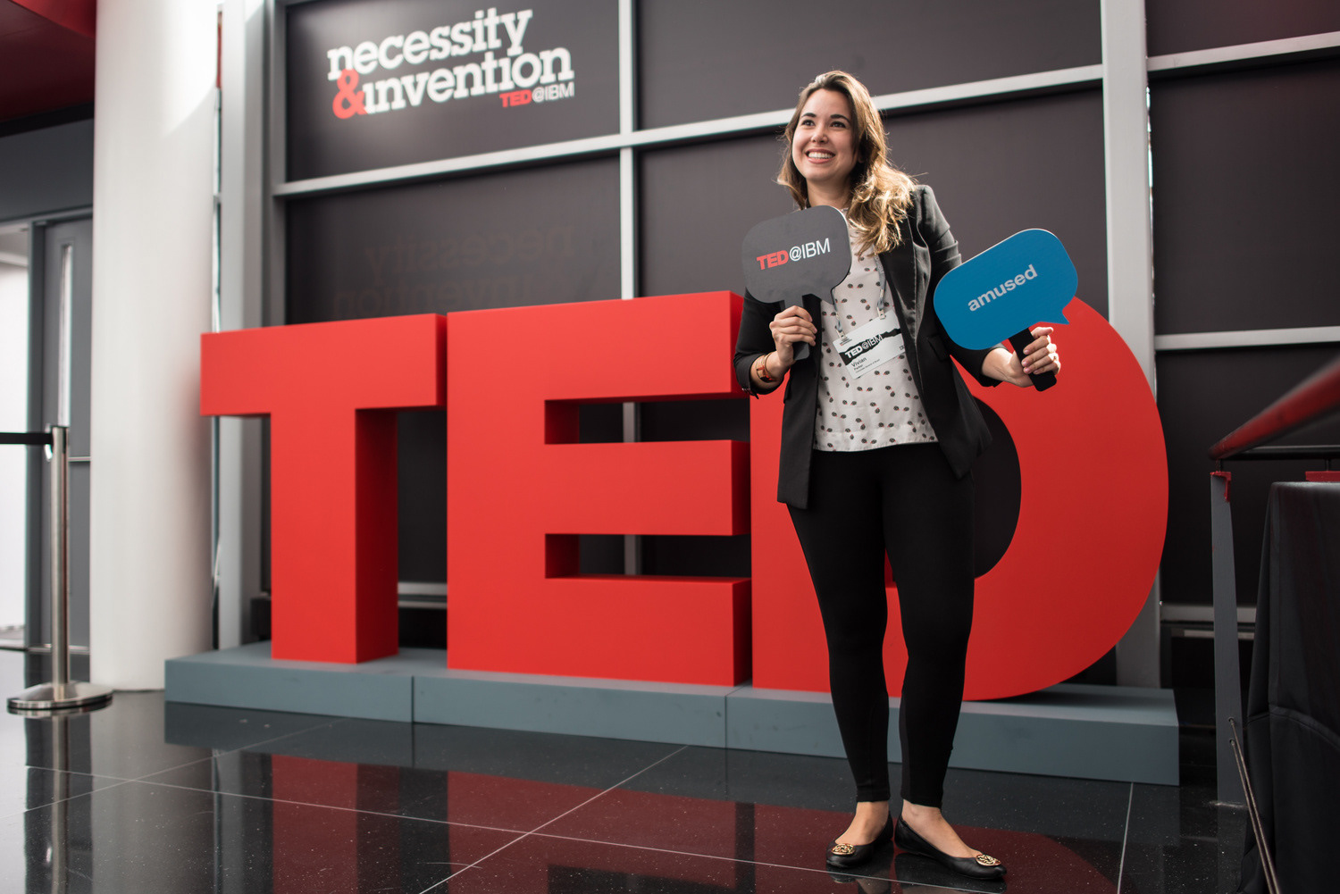 TED@IBM / Selfie area