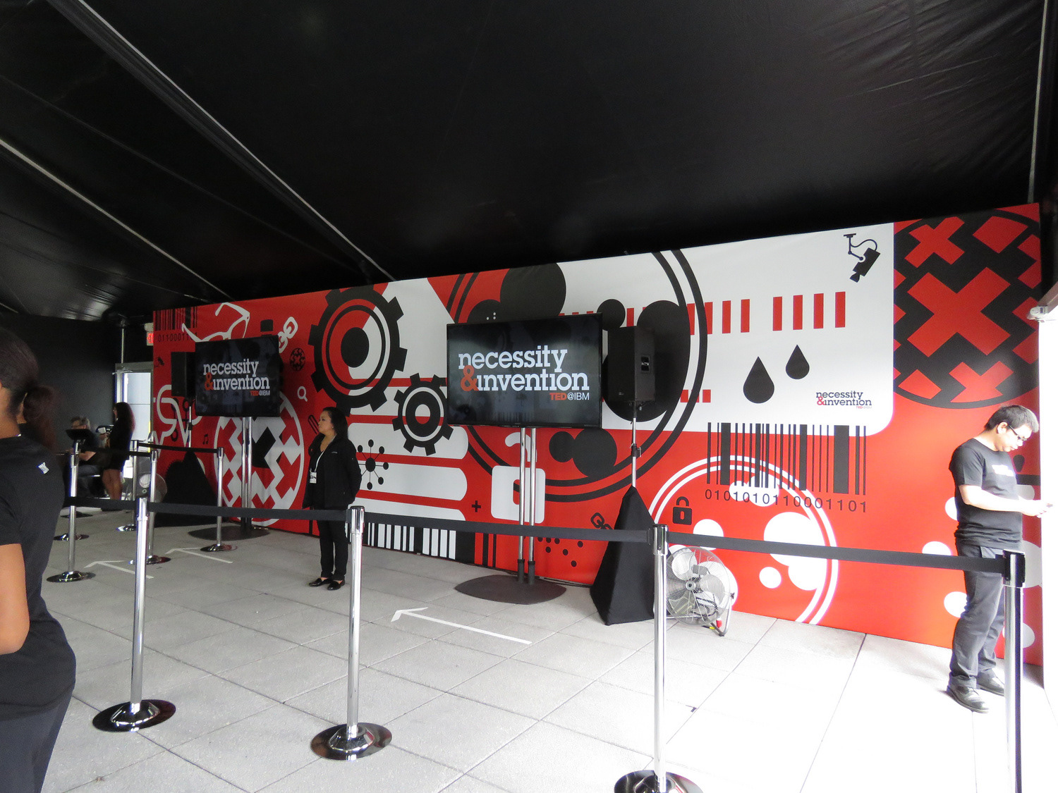 TED@IBM / Check in area