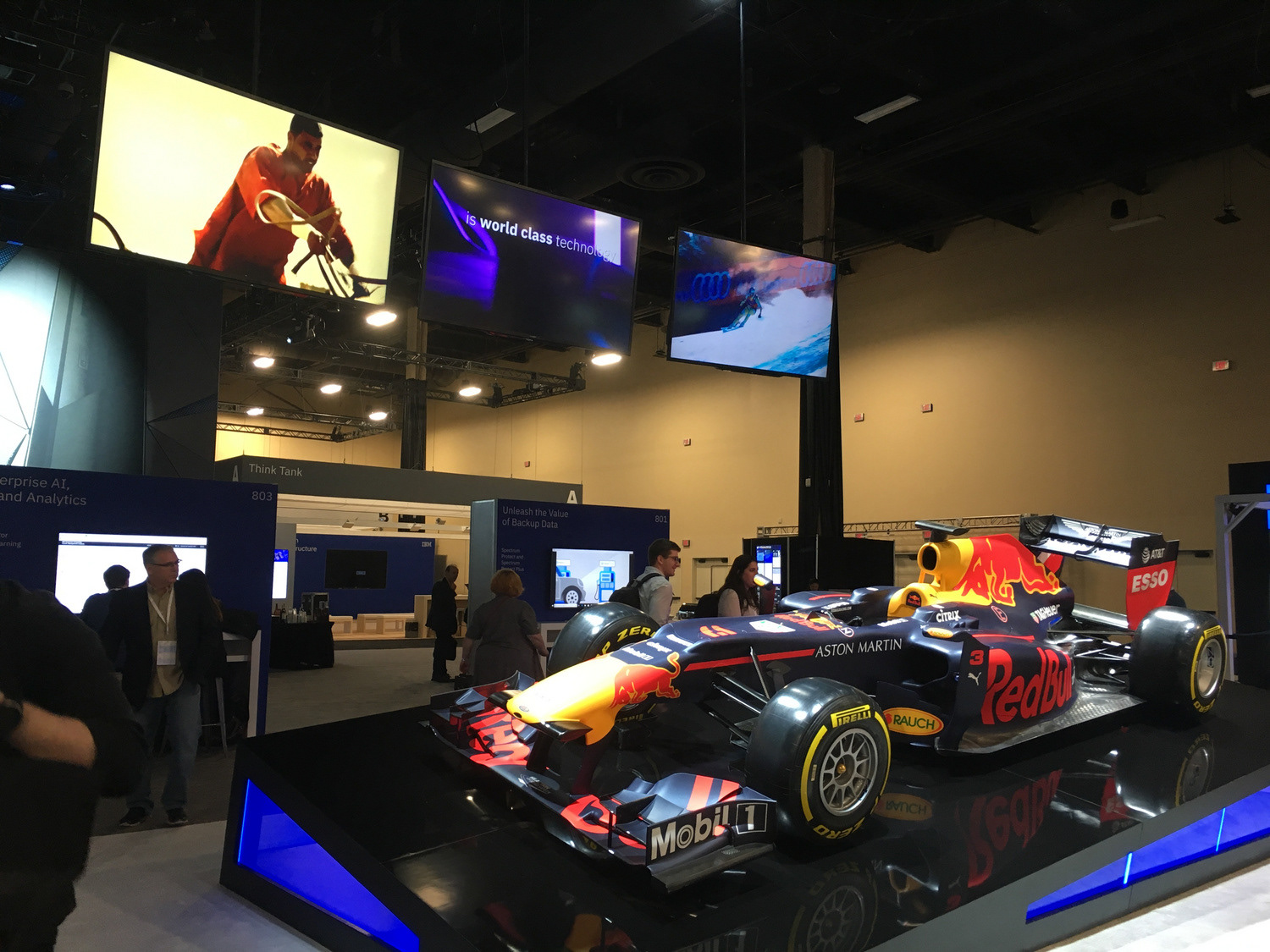 THINK / Redbull display