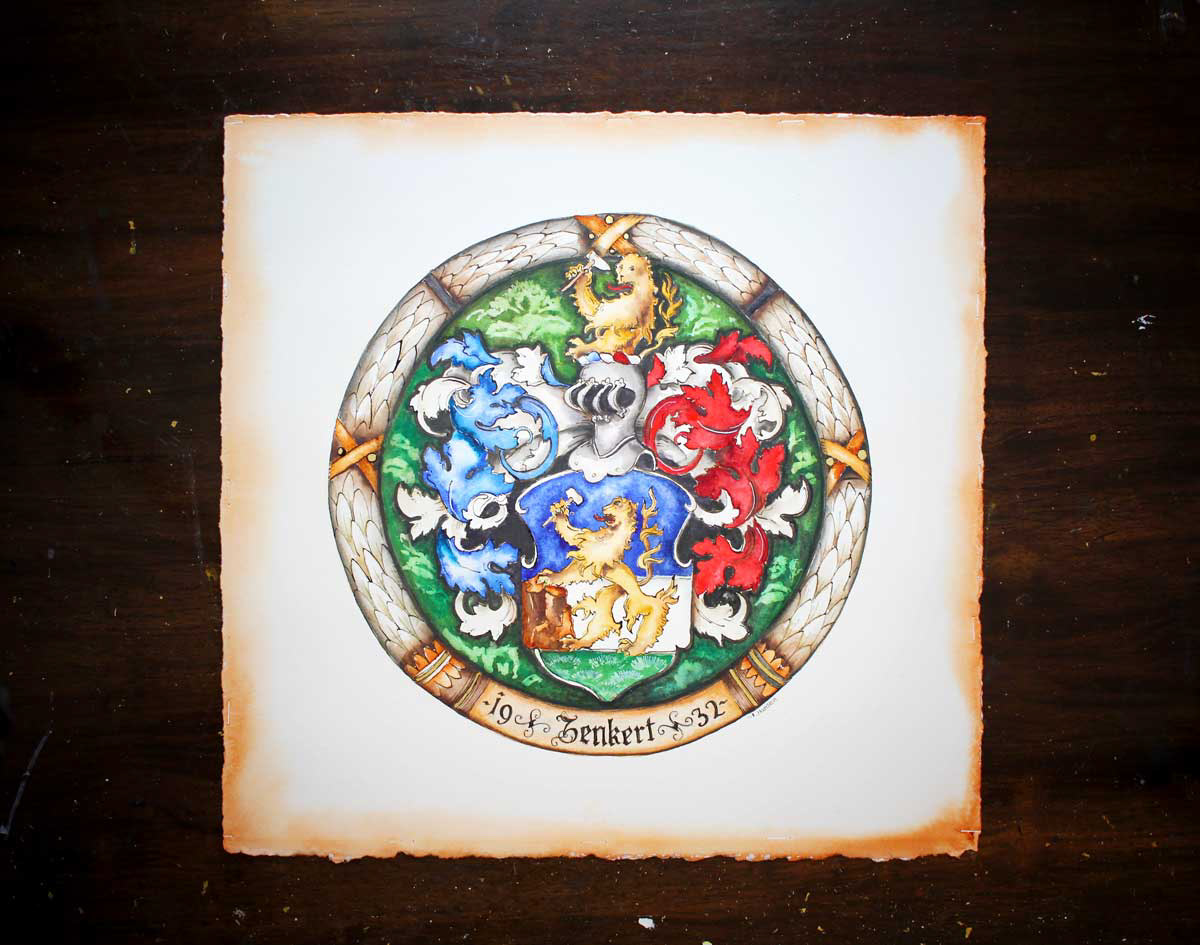 custom crest