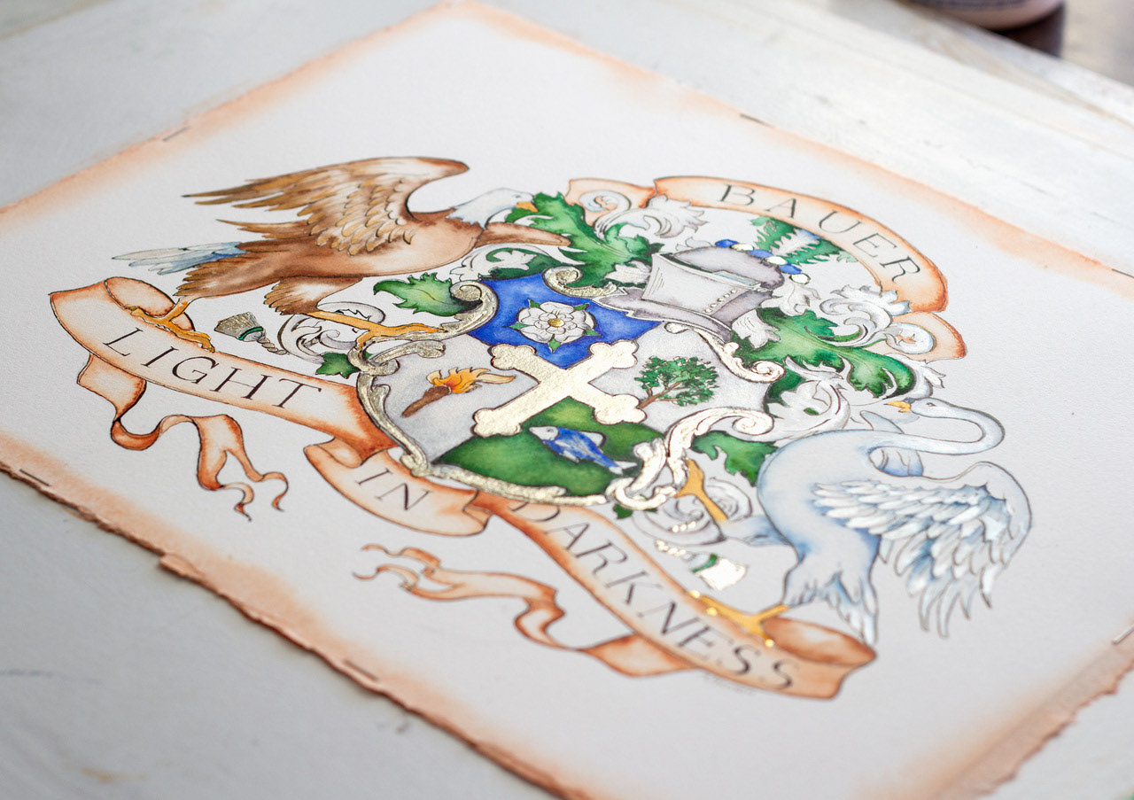 create a family crest