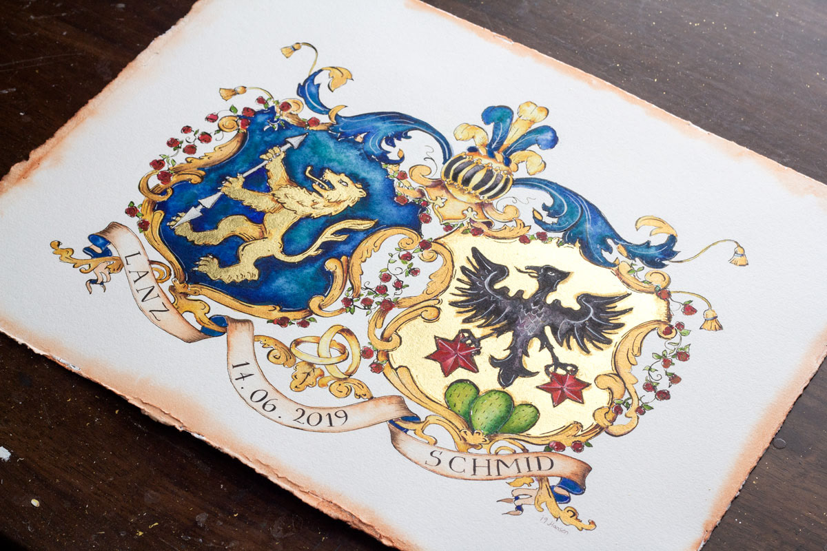 family crest artist
