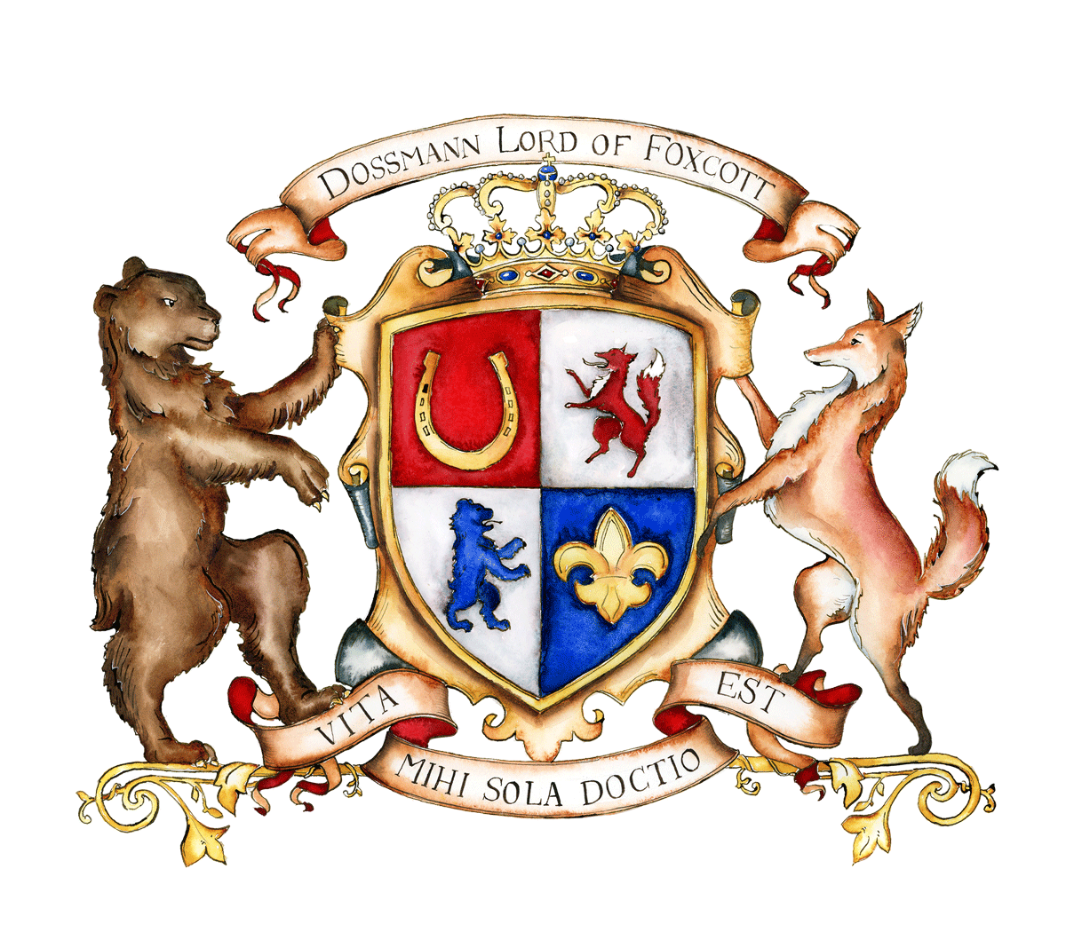 custom made family crest