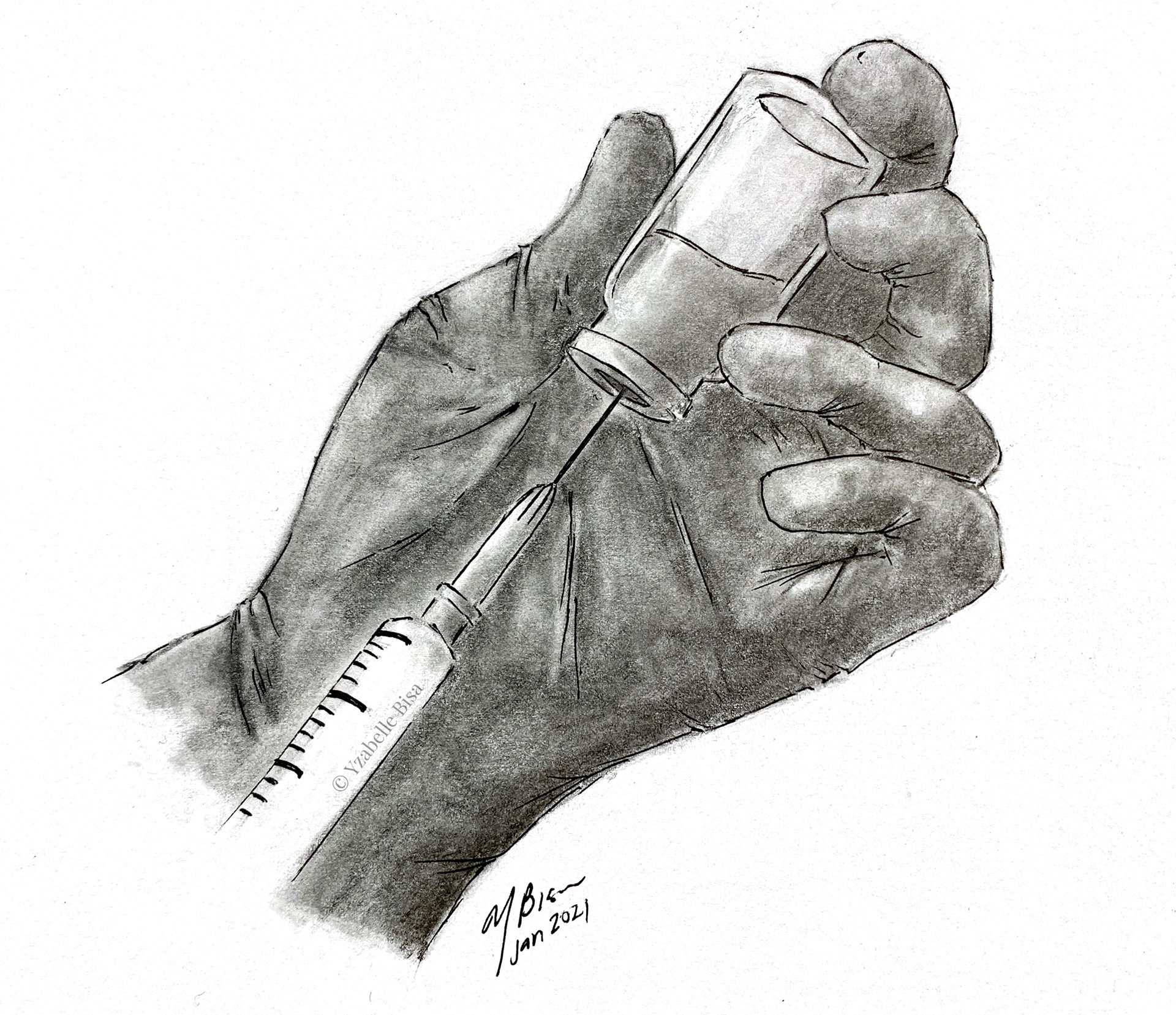 Illustration for "mRNA Vaccines for Science: Beyond the End of the COVID-19 Pandemic" by G. Huynh