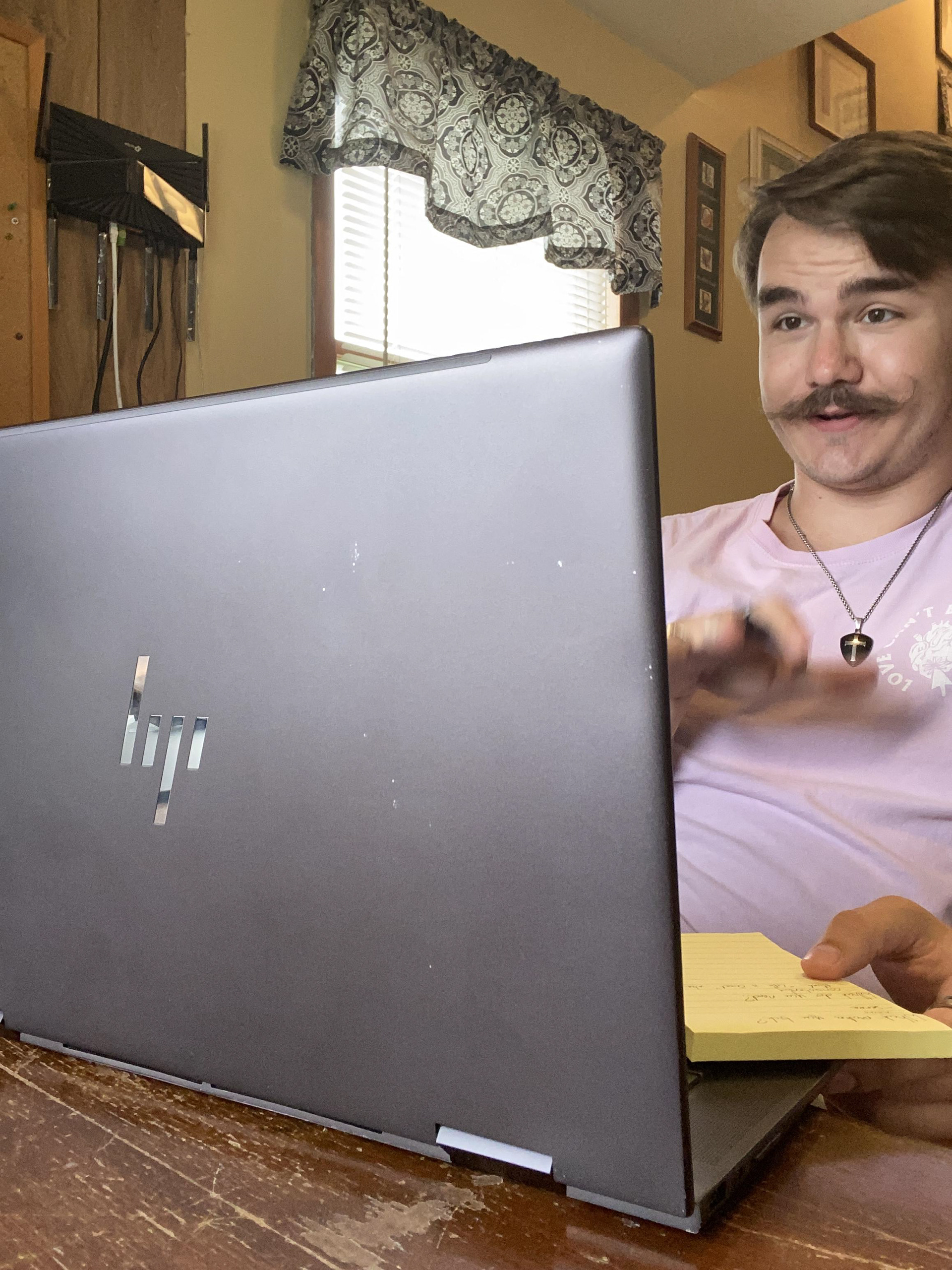 Stephen sits down to discuss needs of the company over a zoom call.