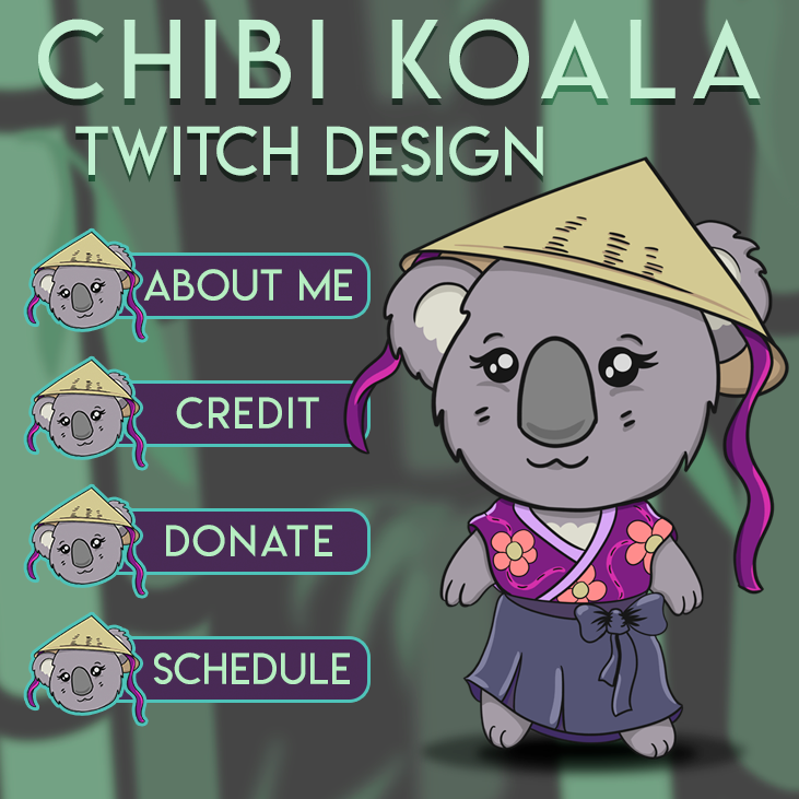 twitch.tv Channel and Character Design