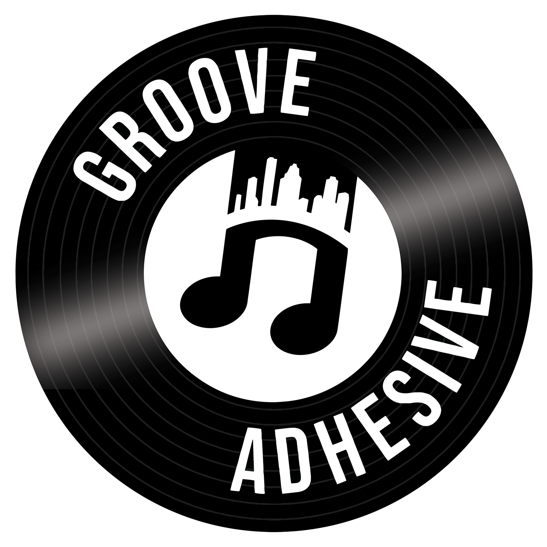 Logo design for Houston band Groove Adhesive