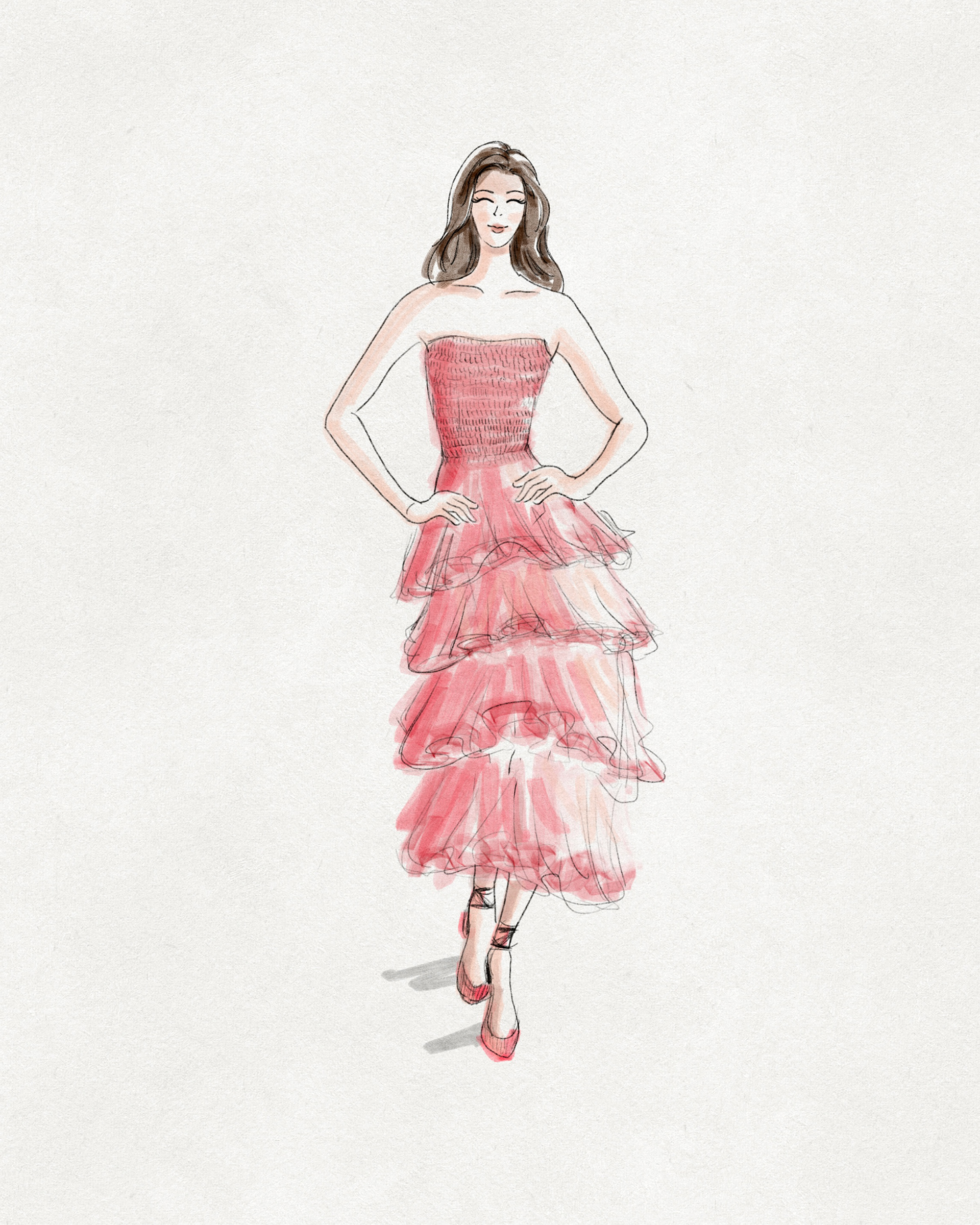 Fashion style illustration