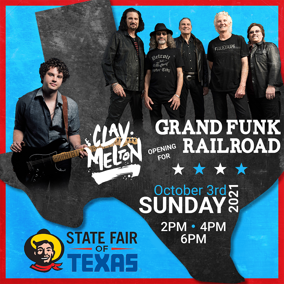 Flyer design for Houston musician Clay Melton