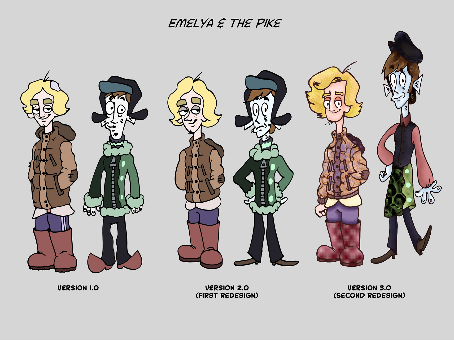 Character Redesigns.
