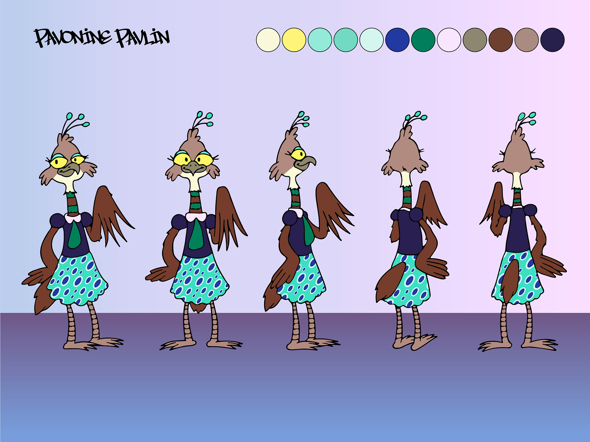 Pavonine Pavlin. Turnaround.