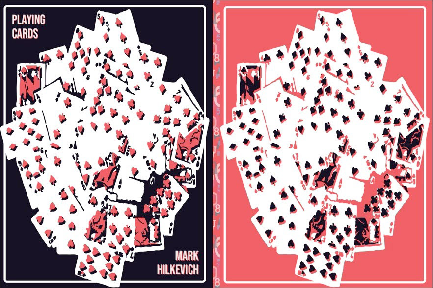 Front & Back Cover. Playing Cards.