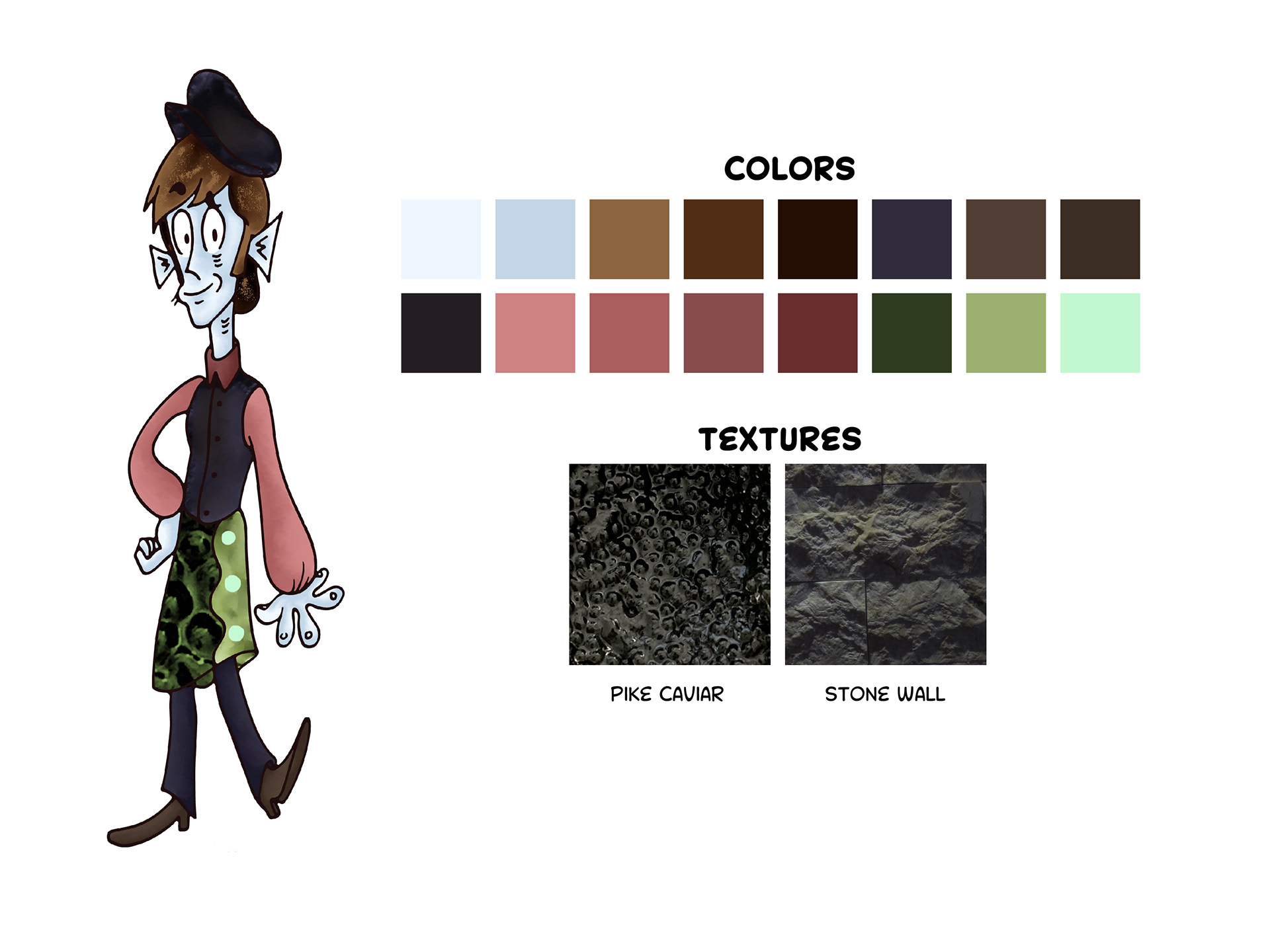 The Pike Color Scheme & Textures.