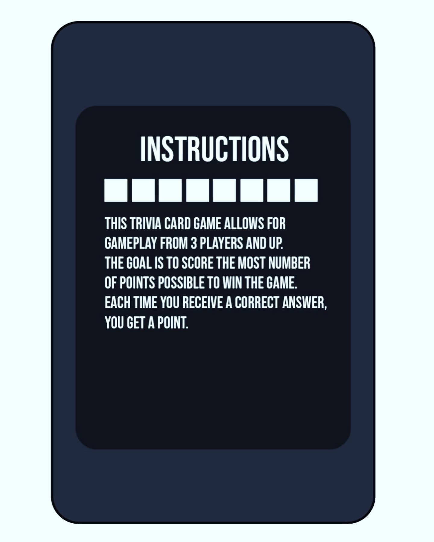 Instructions.