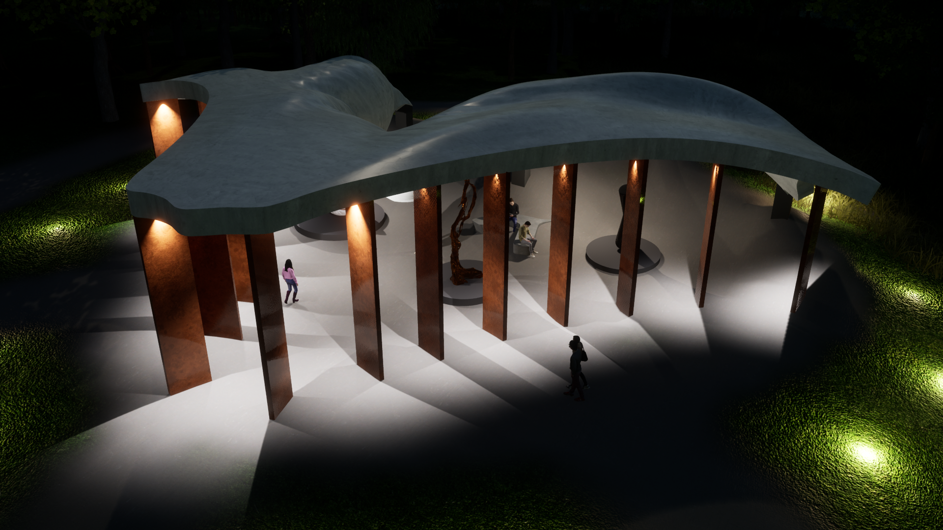 Pavilion (Night)