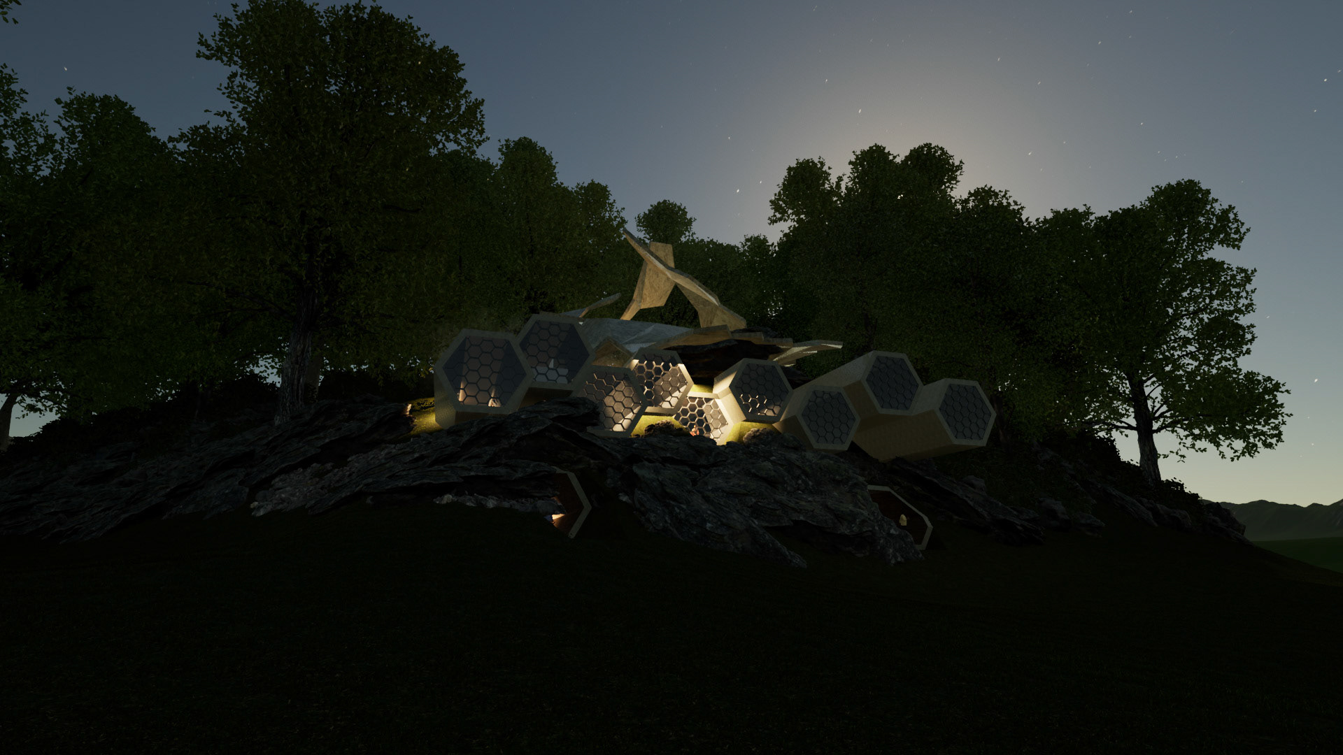 Twilight Exterior