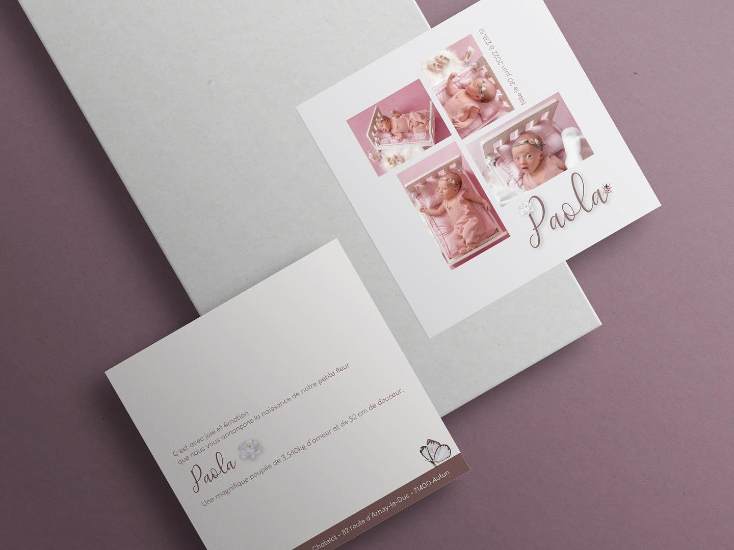 Faire-part de naissance