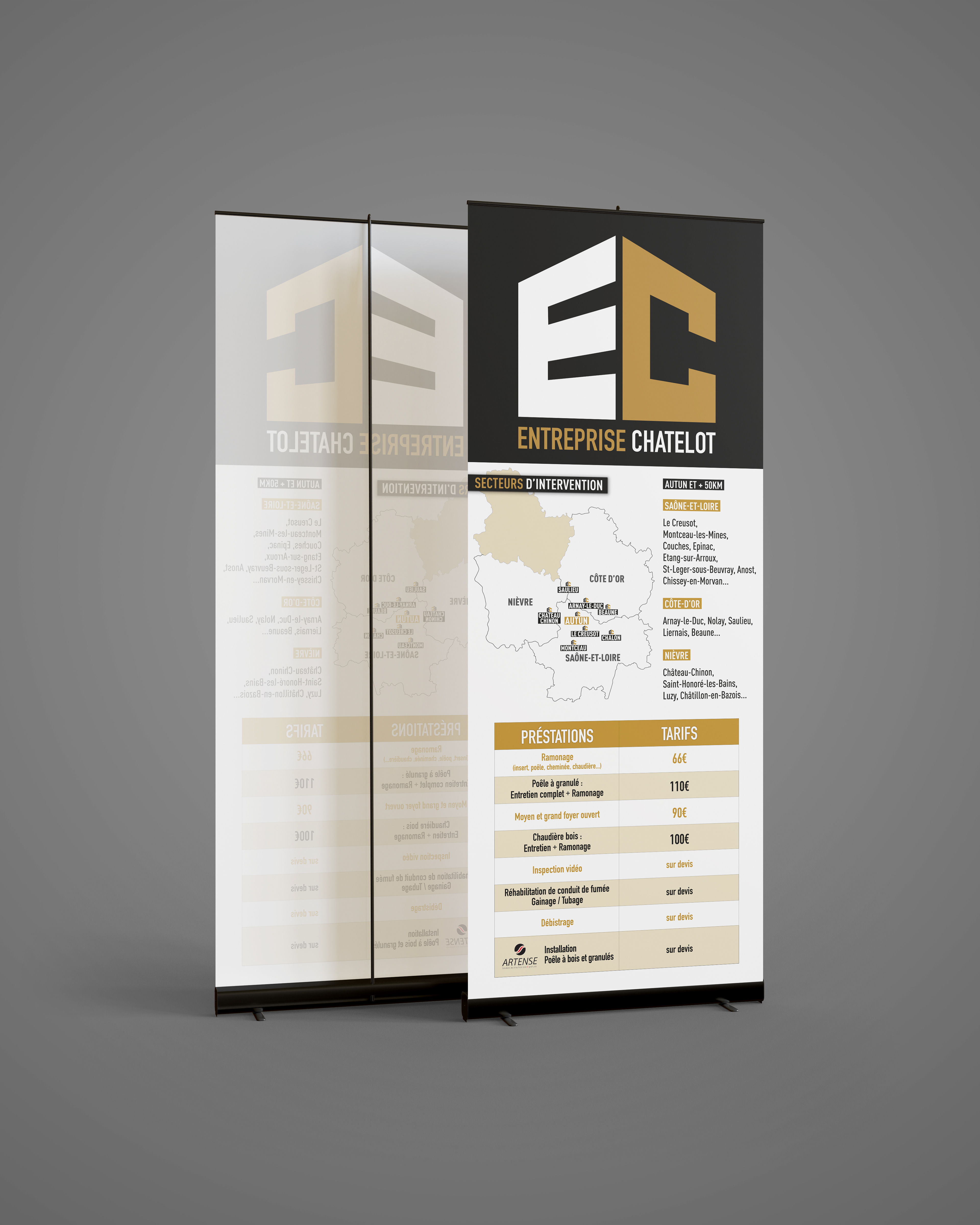 Roll-up - Entreprise Chatelot