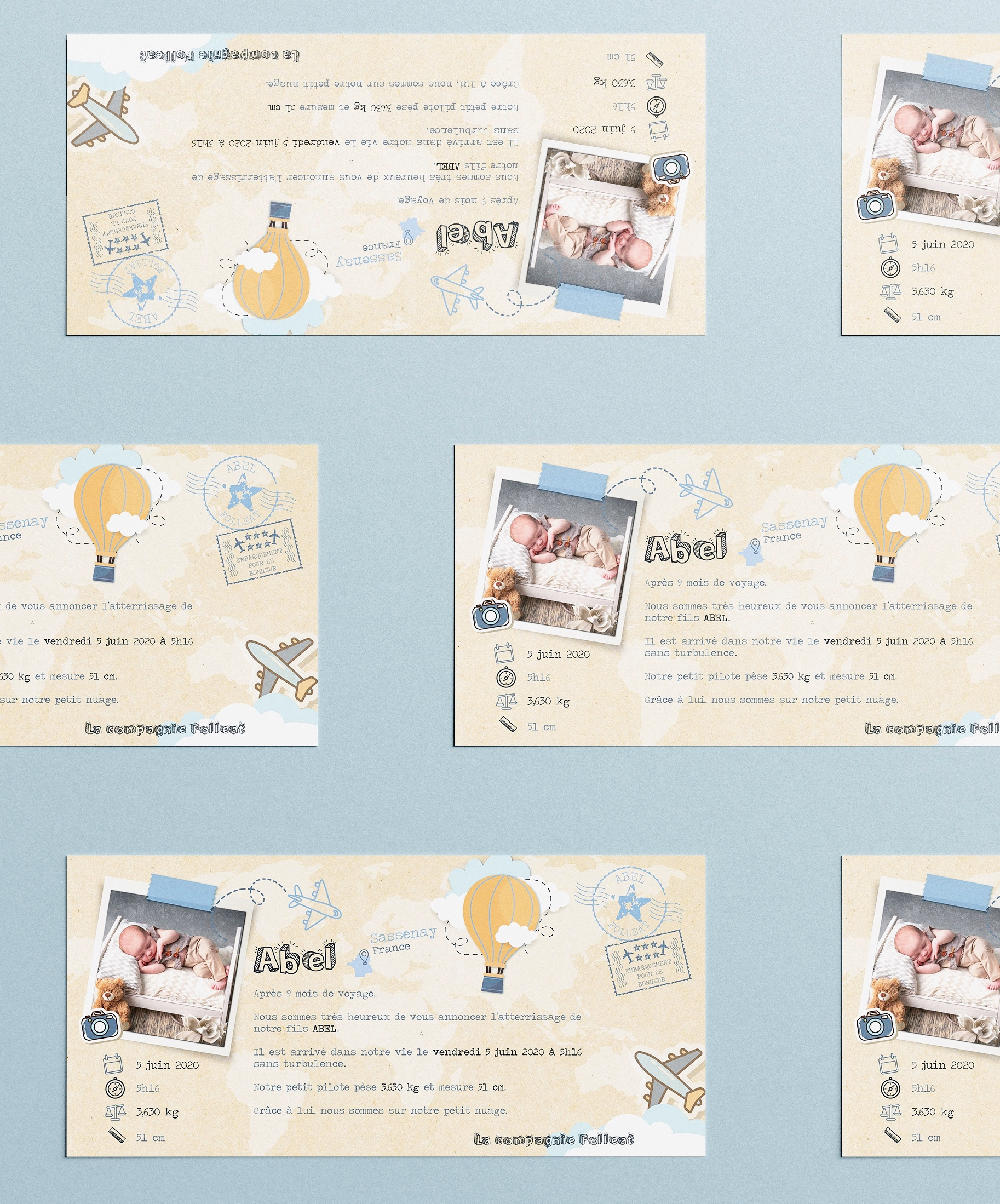 Faire-part de naissance