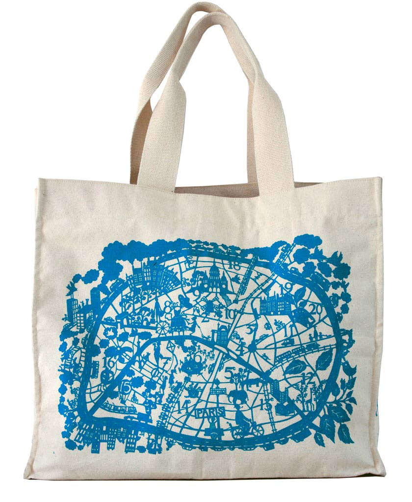 Paris Tote Bag