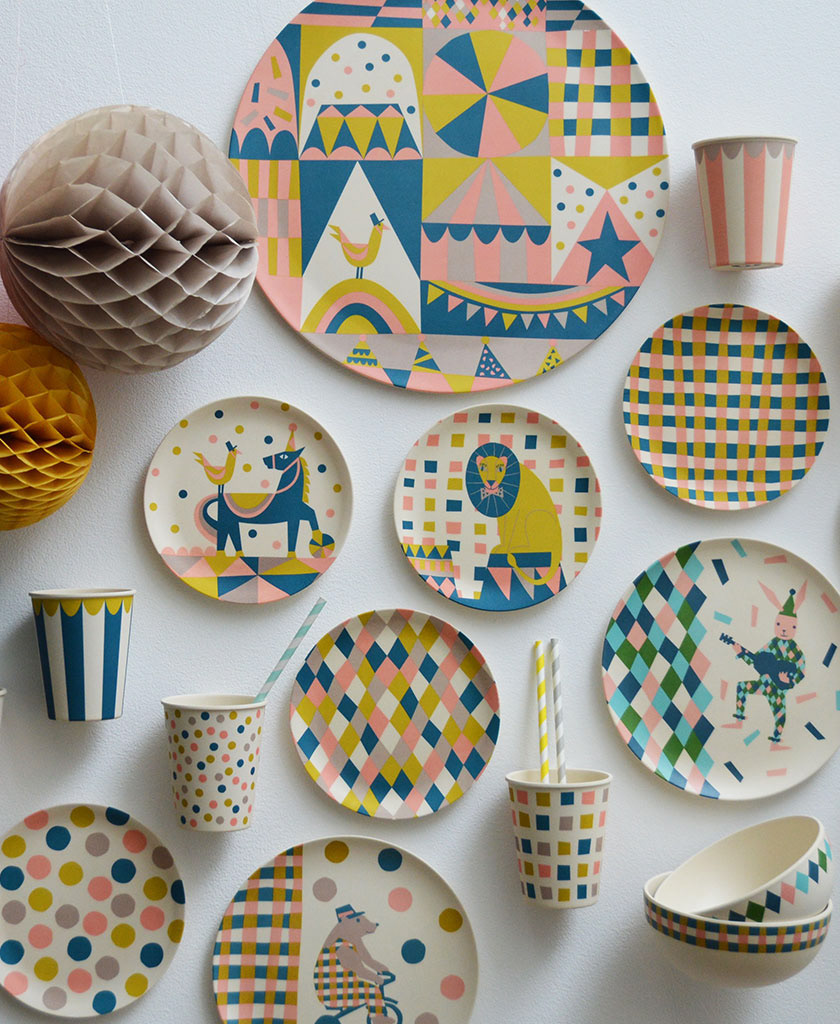 Circus Kids Tableware for Engel.