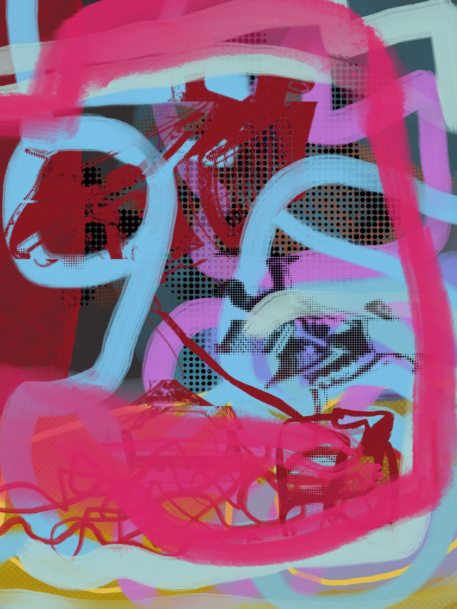 Landscape with Skull II (2022)