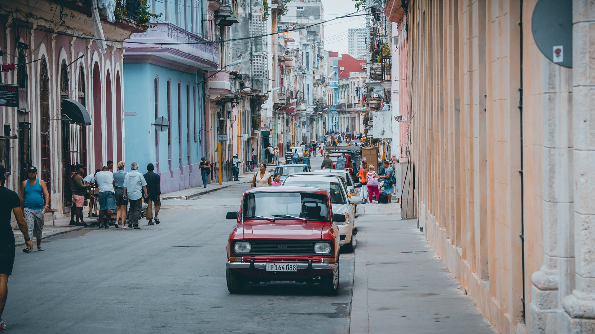 Calles llenas de vida