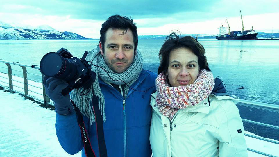 Mathieu Orcel junto a Alika Kinan