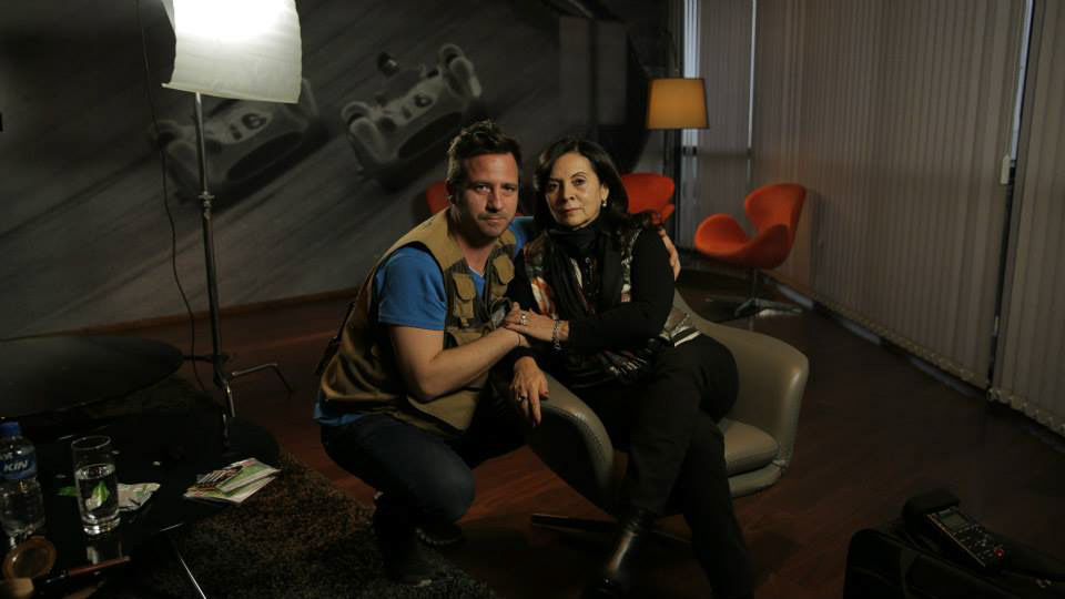 Mathieu Orcel juanto a Susana Trimarco