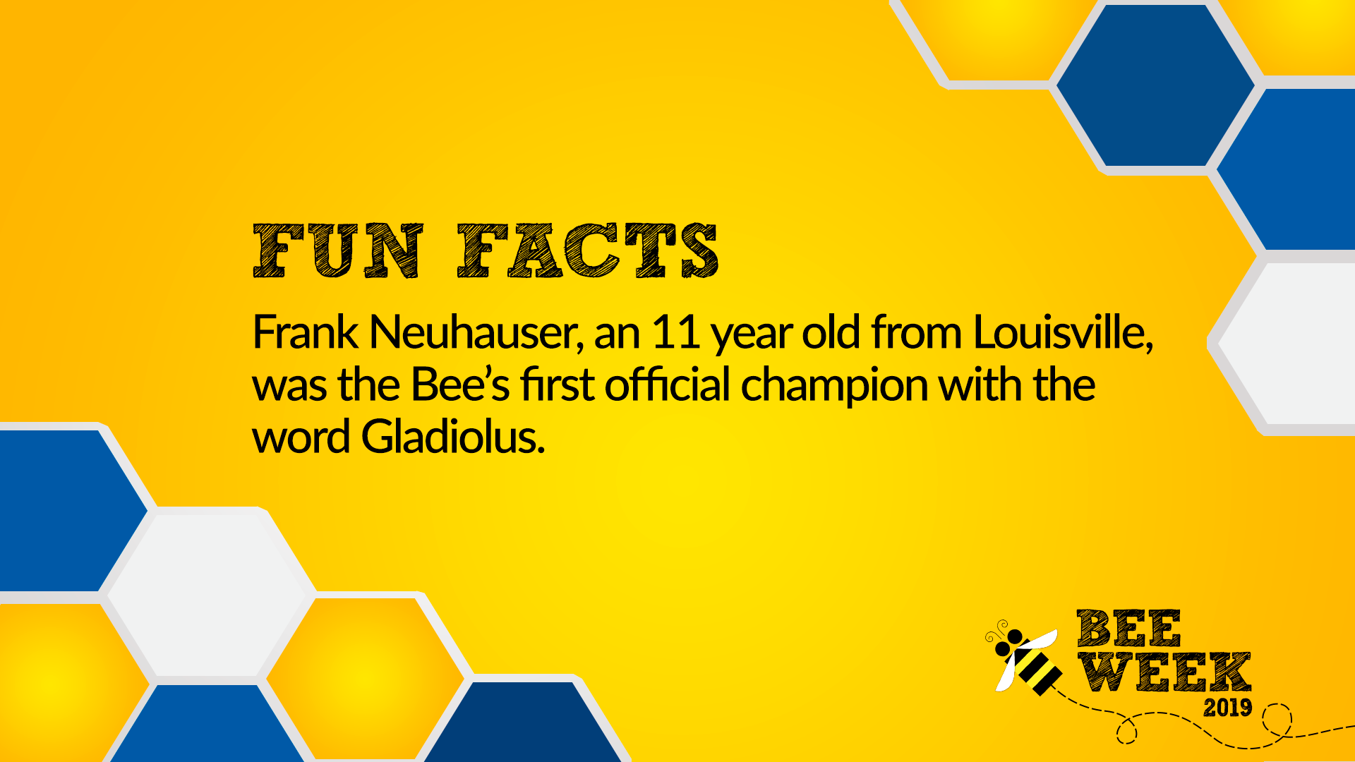 Bee Week Fun Facts