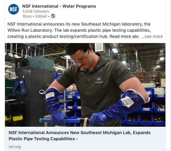 Photo taken by me in an NSF Lab